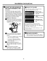 Предварительный просмотр 31 страницы GE JGAS02 Owner'S Manual And Installation Instructions