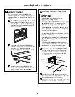 Предварительный просмотр 32 страницы GE JGAS02 Owner'S Manual And Installation Instructions