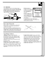 Предварительный просмотр 9 страницы GE JGAS02 Use And Care & Installation Manual