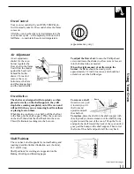 Предварительный просмотр 11 страницы GE JGAS02 Use And Care & Installation Manual