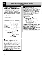 Предварительный просмотр 30 страницы GE JGAS02 Use And Care & Installation Manual