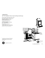 Preview for 1 page of GE JGAS02SENSS Dimensions And Installation Information