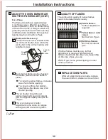 Предварительный просмотр 32 страницы GE JGAS730 Owner'S Manual And Installation Instructions