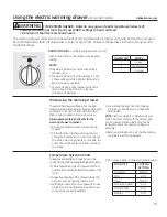 Preview for 23 page of GE JGB250DETBB Owner'S Manual & Installation Instructions