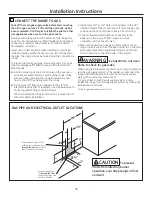 Preview for 40 page of GE JGB250DETBB Owner'S Manual & Installation Instructions