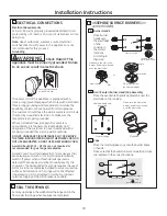 Preview for 43 page of GE JGB250DETBB Owner'S Manual & Installation Instructions