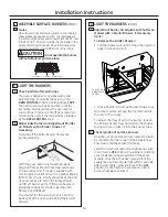 Preview for 44 page of GE JGB250DETBB Owner'S Manual & Installation Instructions