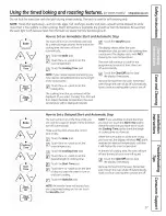 Preview for 17 page of GE JGB280 Owner'S Manual & Installation Instructions