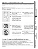 Preview for 21 page of GE JGB281SERSS Owner'S Manual & Installation Instructions