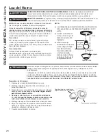 Preview for 62 page of GE JGB660 series Owner'S Manual