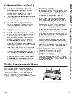 Preview for 47 page of GE JGB700SEJ4SS Owner'S Manual