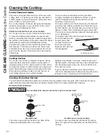 Предварительный просмотр 22 страницы GE JGB720EEJES Owner'S Manual