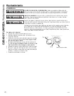 Предварительный просмотр 58 страницы GE JGB720EEJES Owner'S Manual