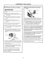 Preview for 51 page of GE JGB800 Owner'S Manual & Installation Instructions