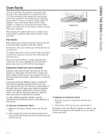 Предварительный просмотр 15 страницы GE JGB850DEF1BB Owner'S Manual