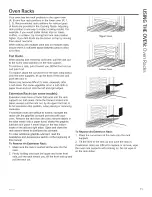 Предварительный просмотр 15 страницы GE JGB850DEF1WW Owner'S Manual