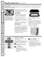 Предварительный просмотр 20 страницы GE JGB908 Owner'S Manual & Installation Instructions