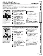 Предварительный просмотр 27 страницы GE JGB908 Owner'S Manual & Installation Instructions