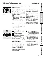 Предварительный просмотр 33 страницы GE JGB908 Owner'S Manual & Installation Instructions