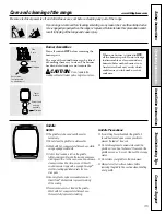 Предварительный просмотр 35 страницы GE JGB908 Owner'S Manual & Installation Instructions