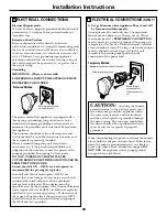 Предварительный просмотр 49 страницы GE JGB908 Owner'S Manual & Installation Instructions