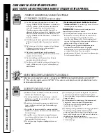 Предварительный просмотр 134 страницы GE JGB908 Owner'S Manual & Installation Instructions