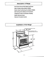 Preview for 4 page of GE JGB910  and Technical Service Manual