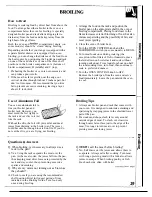 Preview for 19 page of GE JGBC15GER Use And Care & Installation Manual