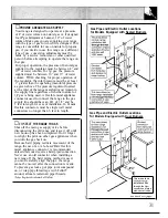 Preview for 31 page of GE JGBC15GER Use And Care & Installation Manual