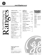 Preview for 1 page of GE JGBC20 Owner'S Manual & Installation Instructions