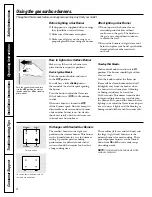 Preview for 8 page of GE JGBC20 Owner'S Manual & Installation Instructions