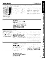 Preview for 11 page of GE JGBC20 Owner'S Manual & Installation Instructions