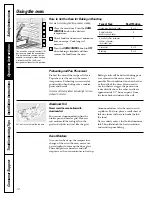 Preview for 12 page of GE JGBC20 Owner'S Manual & Installation Instructions