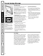 Preview for 20 page of GE JGBC20 Owner'S Manual & Installation Instructions