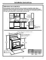 Preview for 27 page of GE JGBC20 Owner'S Manual & Installation Instructions