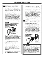 Preview for 33 page of GE JGBC20 Owner'S Manual & Installation Instructions