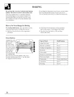 Предварительный просмотр 14 страницы GE JGBP24 Use And Care & Installation Manual