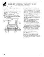 Предварительный просмотр 24 страницы GE JGBP24 Use And Care & Installation Manual