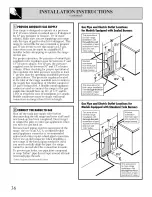 Предварительный просмотр 36 страницы GE JGBP24 Use And Care & Installation Manual