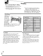 Preview for 14 page of GE JGBP25GEN Use And Care & Installation Manual