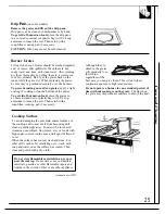 Preview for 25 page of GE JGBP25GEN Use And Care & Installation Manual