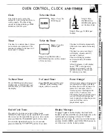 Preview for 11 page of GE JGBP26GEN Use And Care & Installation Manual