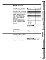 Preview for 23 page of GE JGBP31 Owner'S Manual & Installation Instructions