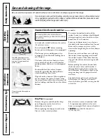 Preview for 26 page of GE JGBP31 Owner'S Manual & Installation Instructions