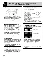 Preview for 46 page of GE JGBP34 Use And Care & Installation Manual