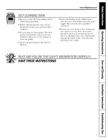 Preview for 7 page of GE JGBP35GXA Owner'S Manual & Installation Instructions