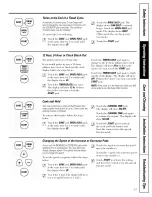 Preview for 17 page of GE JGBP35GXA Owner'S Manual & Installation Instructions