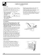 Предварительный просмотр 14 страницы GE JGBP35GXA Use And Care & Installation Manual