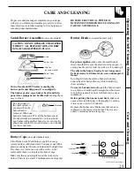 Предварительный просмотр 29 страницы GE JGBP35GXA Use And Care & Installation Manual