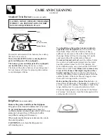 Предварительный просмотр 30 страницы GE JGBP35GXA Use And Care & Installation Manual